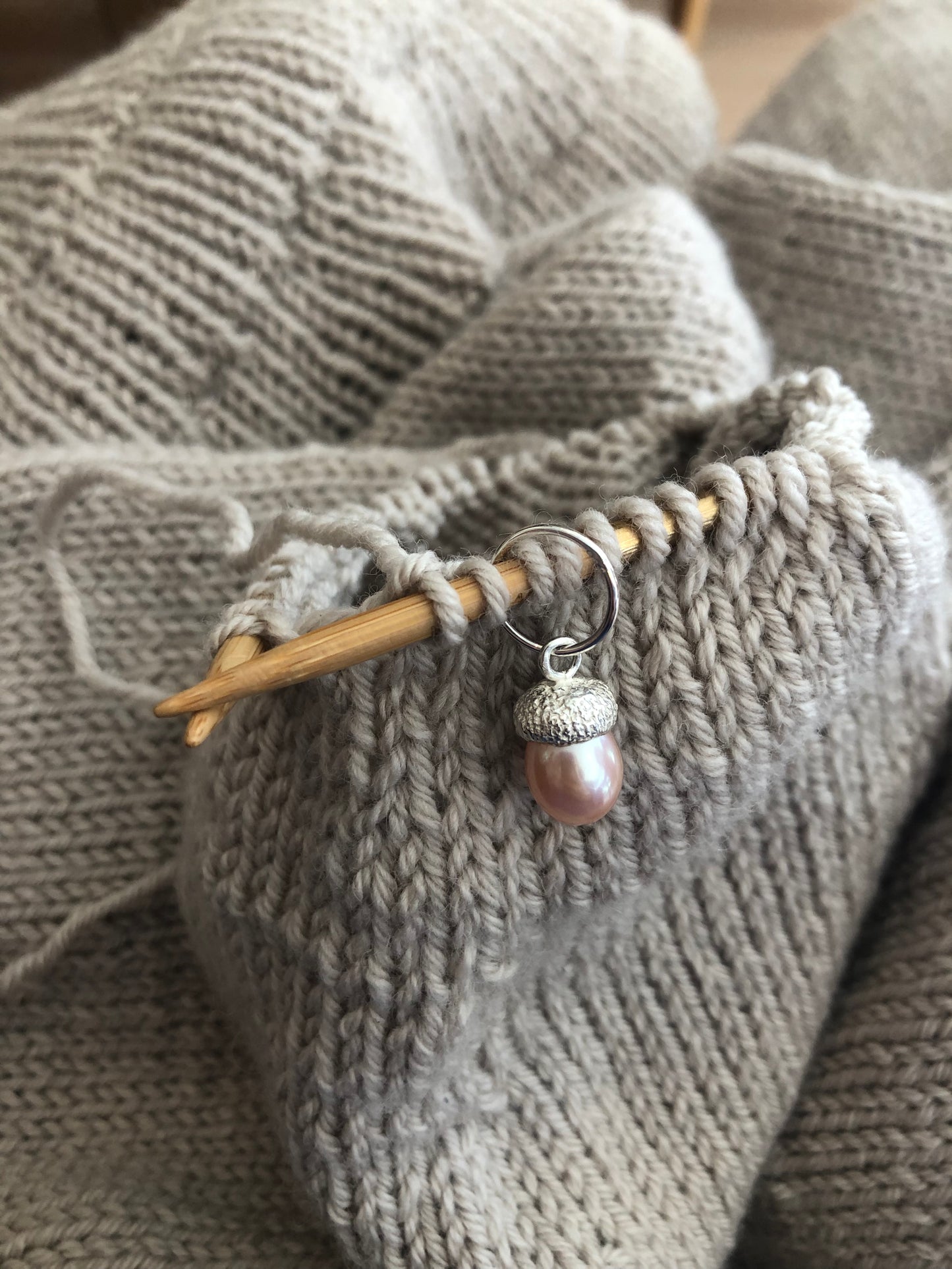 Agernmarkør/vedhæng i 925 sterlingsølv