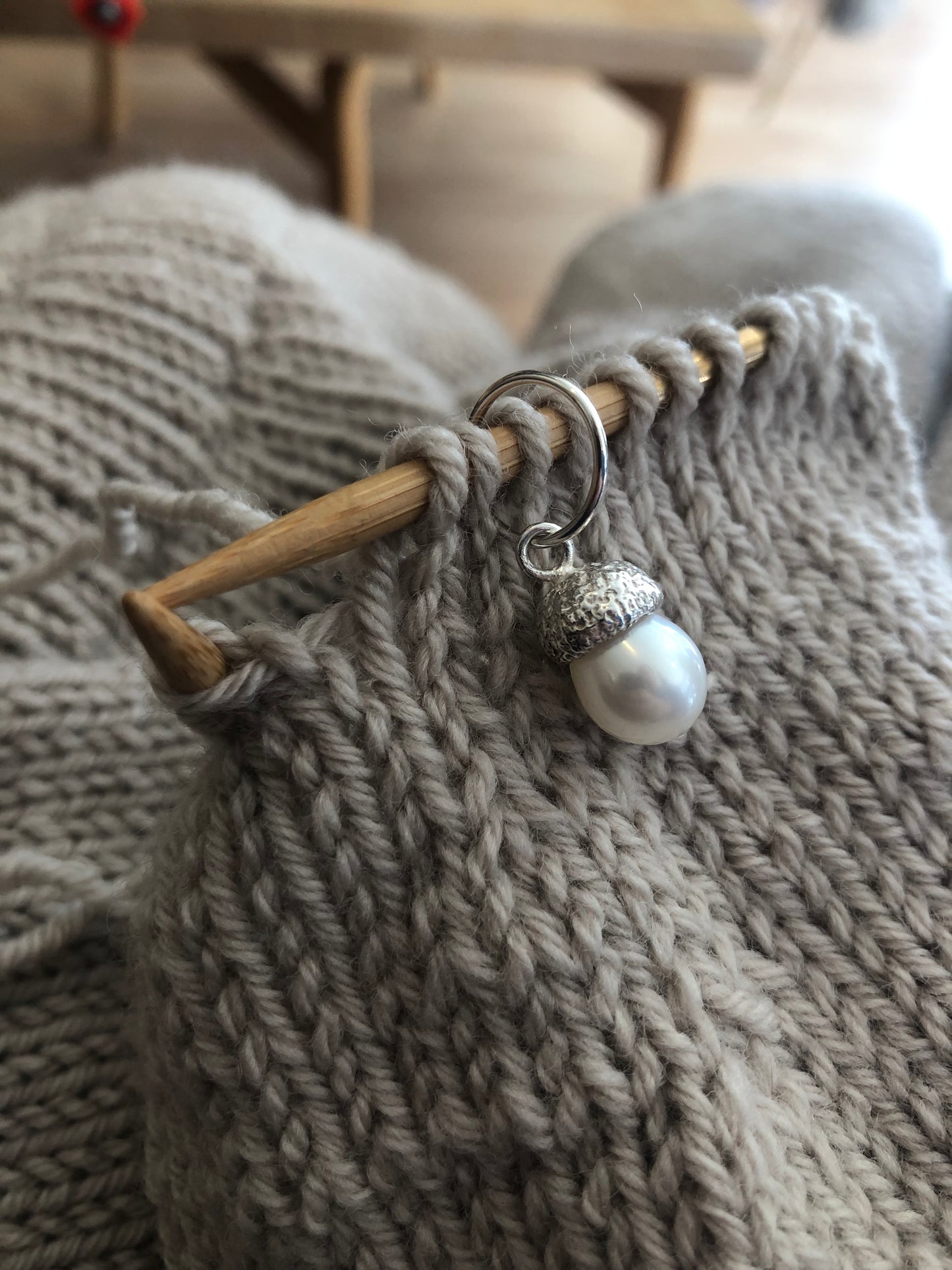 Agernmarkør/vedhæng i 925 sterlingsølv