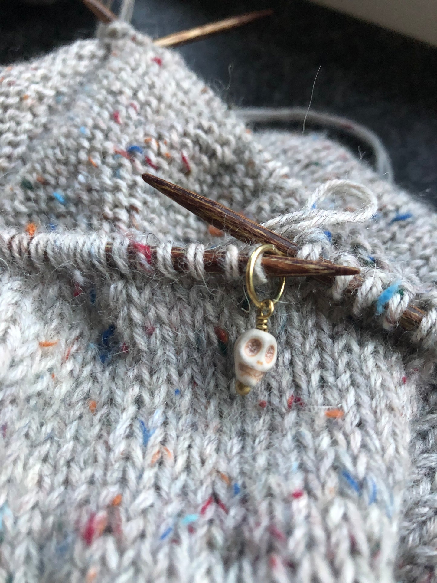 Maskemarkør skull - lille